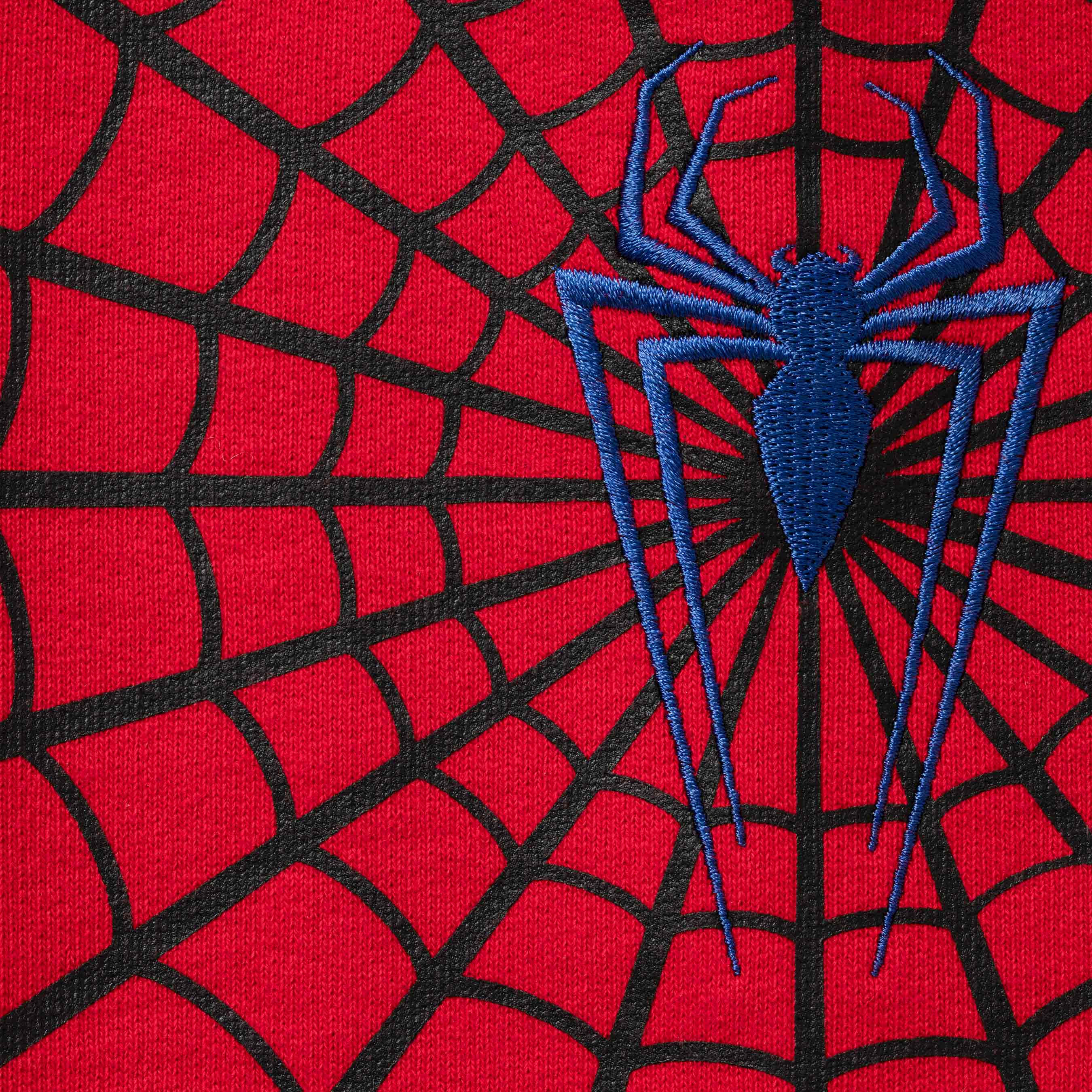Supreme®/Vanson Leathers® Spider-Man Zip Up Hooded Sweatshirt view 8